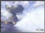 Final Fantasy, smok, góra, zamek